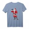 Lustiges Dart Weihnachtsmann T-Shirt – Perfekt für Weihnachten, Dartspieler & Bierliebhaber als Geschenk