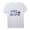 Just Darts - Polygon Design T-Shirt für Dartfans und -spieler – Lustiges Motiv, Geschenkidee für Turniere, Verein & Fans