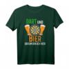 Lustiges Bier, Schnaps & Dart T-Shirt – Perfekt für JGA, Bierliebhaber & Biertrinker mit witzigem Spruch