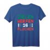 Zielen Werfen 26 Fluchen Dart T-Shirt für Dartspieler - Lustiges Design für Freizeit und Turnier, Perfekt für Dartzubehör und Zubehör
