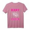 Dart Queen | Königin Dartsport T-Shirt für Frauen – Perfektes Geschenk für Mütter, Omas & Dart-Fans zum Frauentag, Muttertag, Geburtstag & Weihnachten