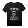 Lustiges Dartspieler T-Shirt zum 26. Geburtstag - Klassiker mit Dartboard und Dartpfeilen für Freunde & Dartfans