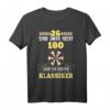Lustiges Dartspieler T-Shirt zum 26. Geburtstag - Klassiker mit Dartboard und Dartpfeilen für Freunde & Dartfans