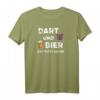 Herren Dart Und Bier Das Passt Zu Mir T-Shirt – Lustiges Geschenk für Dartspieler und Bierliebhaber