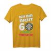 Ich Bin Nicht 60 Ich Bin Triple 20 - Lustiges Dart T-Shirt zum 60. Geburtstag für Dartfans, Hobbyspieler & Dartclub-Mitglieder