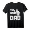 The Darting Dad Vatertag Papa Dartspieler T-Shirt - Lustiges Geschenk für Dartfans, Turniersieger & Dart Liebhaber