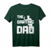The Darting Dad Vatertag Papa Dartspieler T-Shirt - Lustiges Geschenk für Dartfans, Turniersieger & Dart Liebhaber