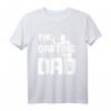 The Darting Dad Vatertag Papa Dartspieler T-Shirt - Lustiges Geschenk für Dartfans, Turniersieger & Dart Liebhaber