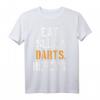 Dart Vintage T-Shirt - Klassisch geschnitten, doppelt genähter Saum, ideal für Dartfans und Freizeitspieler