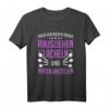 Rausziehen Lächeln Hinten Anstellen Damen Dart T-Shirt – Lustige Dart Bekleidung für Damen mit Humor