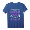 Rausziehen Lächeln Hinten Anstellen Damen Dart T-Shirt – Lustige Dart Bekleidung für Damen mit Humor
