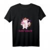 Dart Queen Einhorn T-Shirt für Frauen - Lustiges Dartspielerin Geschenk mit Spruch
