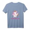Dart Queen Einhorn T-Shirt für Frauen - Lustiges Dartspielerin Geschenk mit Spruch