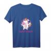 Dart Queen Einhorn T-Shirt für Frauen - Lustiges Dartspielerin Geschenk mit Spruch