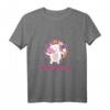 Dart Queen Einhorn T-Shirt für Frauen - Lustiges Dartspielerin Geschenk mit Spruch