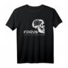 Focus It's All In Your Mind - Lustiges Dart T-Shirt als Geschenk für Dartspieler, Dartfans & Turnierteilnehmer