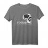 Focus It's All In Your Mind - Lustiges Dart T-Shirt als Geschenk für Dartspieler, Dartfans & Turnierteilnehmer