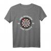 Lustiges Dart 180 Dartscheibe Dartpfeil T-Shirt – Perfektes Geschenk für Dartspieler und Dartfans in Kneipen, Vereinen & Freunden
