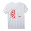 One Hundred And Eighty Spruch lustiges Dart Outfit - 180 T-Shirt für Dartfans, Vereinskameraden & Karnevalskostüm für Dartspieler