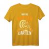Nur Die Harten Gehen Zum Darten T-Shirt - Witziges Dart Spruch Geschenk für Dartfans, Dartclub, Turnier & Anlässe