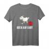 Dartspieler T-Shirt mit Ziegenbock - Bock auf Dart Geschenk für Dartfans, Profi und Hobbyspieler, ideal bei Turnieren & Dartmeisterschaften