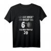 60 Geburtstag Dart T-Shirt – Lustiges Triple 20 Motiv für Dartspieler, Dartfans und Geburtstagskinder