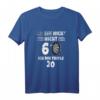 60 Geburtstag Dart T-Shirt – Lustiges Triple 20 Motiv für Dartspieler, Dartfans und Geburtstagskinder