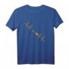 Dart T-Shirt Darten Darts Liebe Herzlinie Puls EKG – Perfektes Geschenk für Dartspieler, Dartfans und Dartvereine