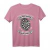 Unterschätze niemals einen alten Mann mit Dartpfeil T-Shirt - Lustiges Geschenk für Dartspieler, Freunde & Familie zu Geburtstagen & Weihnachten