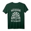 Lustiges Dart T-Shirt »Vorhersage Fürs Wochenende Betrinken« – Perfektes Geschenk für Dart-Liebhaber & Partyfans