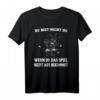 Du bist nicht du Dart Darten Darts Design T-Shirt – Lustiges Dart Spruch Shirt für Dartspieler, Fans & Turnierfans als Geschenk