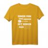 Einer Von Uns Beiden Dartspieler T-Shirt - Lustiges Dart Sprüche Shirt für Dartfans und -spieler im Dartverein