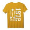 LIMITED EDITION 1972 Dart T-Shirt zum 52. Geburtstag – Perfektes Geschenk für Dartspieler und Dart Legenden