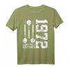 LIMITED EDITION 1972 Dart T-Shirt zum 52. Geburtstag – Perfektes Geschenk für Dartspieler und Dart Legenden