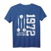 LIMITED EDITION 1972 Dart T-Shirt zum 52. Geburtstag – Perfektes Geschenk für Dartspieler und Dart Legenden