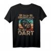 Ich bin sportlich ich spiel Dart - Lustiges Dart T-Shirt für Dartspieler, Turniere & Geburtstagsgeschenke