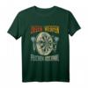 Zielen Werfen Fluchen Nochmal Cooler Dart T-Shirt – Lustiges Geschenk für Dartfans, Männer & Freunde zum Geburtstag & Weihnachten