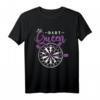 Dart Queen Darts Königin T-Shirt – Perfektes Geschenk für Dartspieler und Dartfans, ideal für Turniere und Hobbyspiele