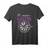Dart Queen Darts Königin T-Shirt – Perfektes Geschenk für Dartspieler und Dartfans, ideal für Turniere und Hobbyspiele