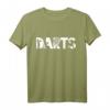 Dartspieler T-Shirt - Klassisch geschnitten, doppelt genähter Saum, ideales Geschenk für Dartfans und Hobbyspieler