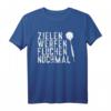 Lustiges Dart T-Shirt für Männer – Zielen, Werfen, Fluchen Geschenk für Dartfans zu Weihnachten & Geburtstag