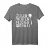 Lustiges Dart T-Shirt für Männer – Zielen, Werfen, Fluchen Geschenk für Dartfans zu Weihnachten & Geburtstag