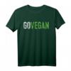 Go Vegan T-Shirt – Lustiges und Motivierende Veganer Shirt als Geschenk für Tierliebhaber, Familie & Freunde