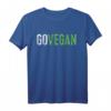 Go Vegan T-Shirt – Lustiges und Motivierende Veganer Shirt als Geschenk für Tierliebhaber, Familie & Freunde