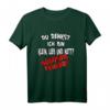 Lustiges T-Shirt mit Spruch: Du denkst ich bin klein lieb & nett, Böser Fehler, Humorvolles Halbarm-Shirt für Spaß und Ironie