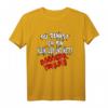 Lustiges T-Shirt mit Spruch: Du denkst ich bin klein lieb & nett, Böser Fehler, Humorvolles Halbarm-Shirt für Spaß und Ironie