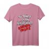 Lustiges T-Shirt mit Spruch: Du denkst ich bin klein lieb & nett, Böser Fehler, Humorvolles Halbarm-Shirt für Spaß und Ironie