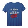 Lustiges T-Shirt mit Spruch: Du denkst ich bin klein lieb & nett, Böser Fehler, Humorvolles Halbarm-Shirt für Spaß und Ironie