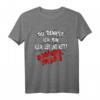 Lustiges T-Shirt mit Spruch: Du denkst ich bin klein lieb & nett, Böser Fehler, Humorvolles Halbarm-Shirt für Spaß und Ironie