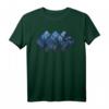 Wald Natur Quadrat Minimalismus T-Shirt – Stylisches, klassisches Design mit Geometrie und Naturmotiven